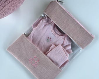 Personalized Daycare Essential Bag for Extra Clothes, Back to School Organizer