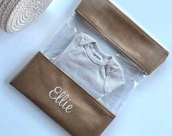 Back to School Organizer Baby Clothes Waterproof Design Embroidery Personalized Name Daycare