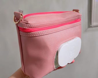Personalized Diaper Wipe Bag, Daycare Waterproof Organizer