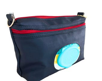 Personalized Diaper Wipe Bag, Baby Bag Organizer, Daycare Waterproof Organizer