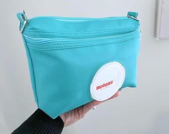 Personalized Diaper Wipe Bag, Back to School Waterproof Organizer